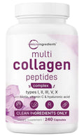 Cápsulas de Colágeno con Vitamina C – Cuidado Diario para Piel, Cabello y Uñas